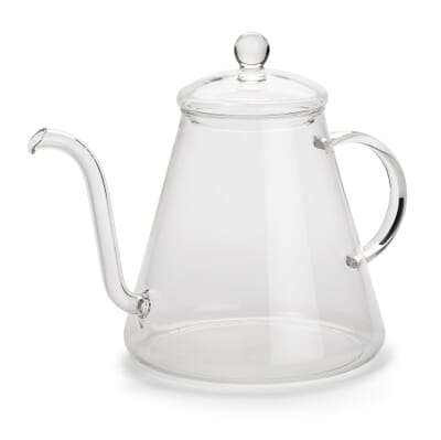 Gooseneck kettle borosilicate glass