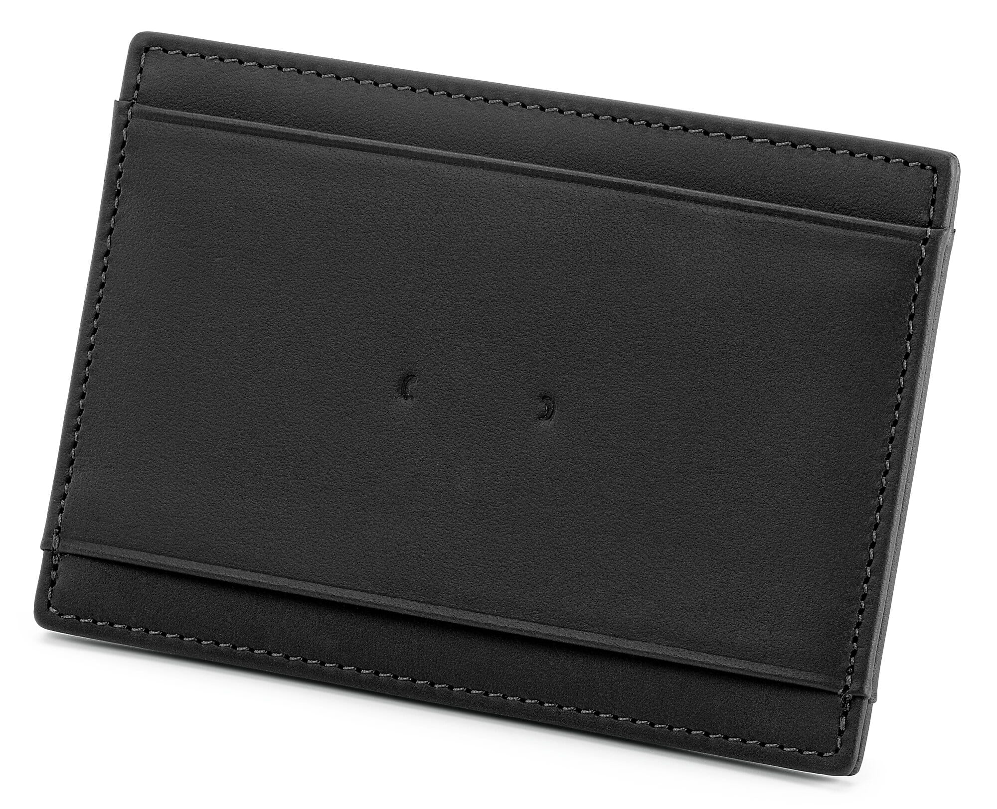 Cowhide card case, Black | Manufactum