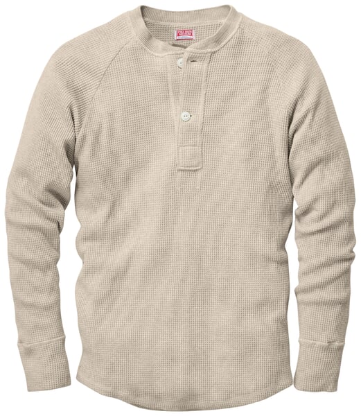 Herren-Langarmshirt Natur