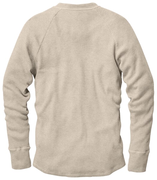 Herren-Langarmshirt Natur