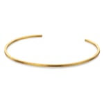 Bracelet Made of Brushed Silver Gold
