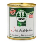 Wildschweinbraten in cremiger Wildschweinsauce