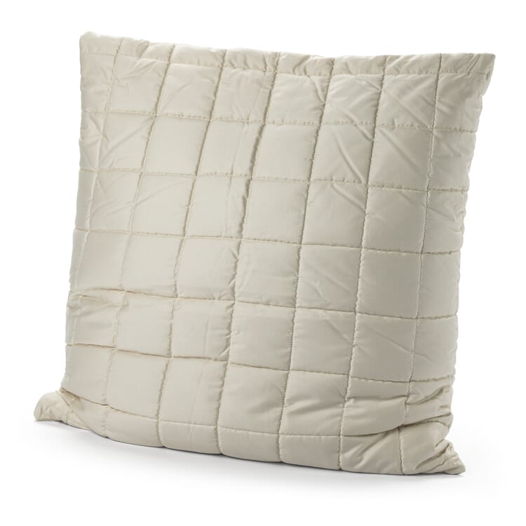 Pude af fyrretræ i schweizisk sten, 80 × 80 cm