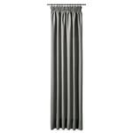 Rideau de drap en loden 225 cm Gris clair