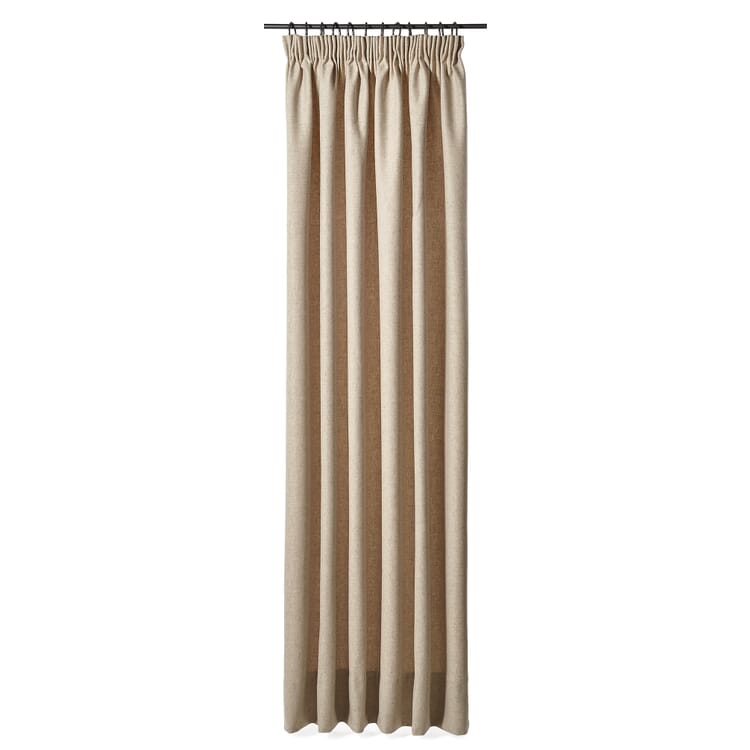 Gardindug loden, 250 cm