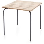Table Estoril, wood RAL 7024 Graphite grey