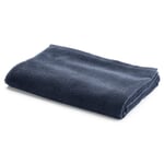 Shower towel fine terry Night blue