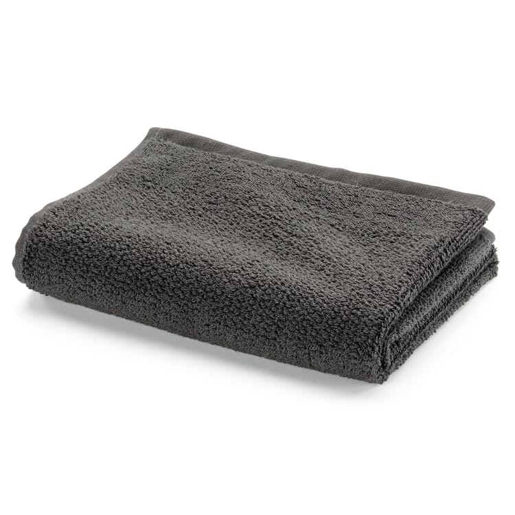 Guest towel fine terry, Anthracite