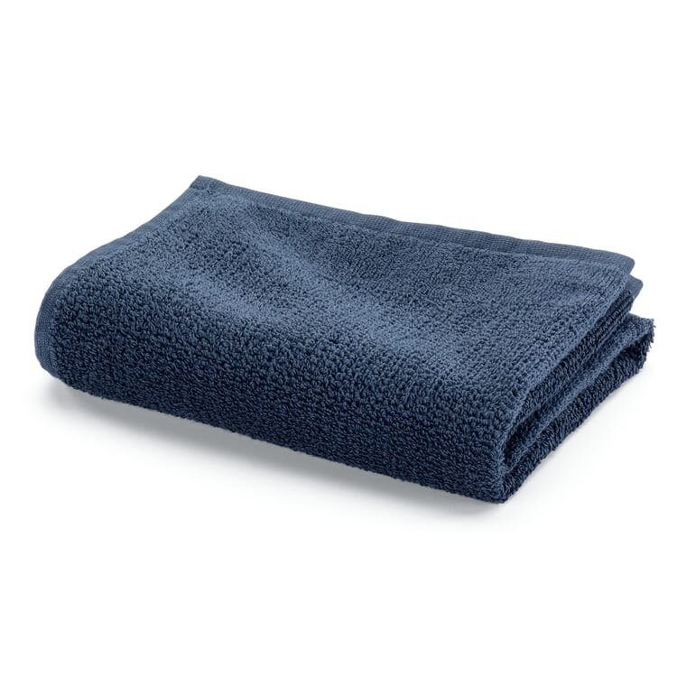 Guest towel fine terry, Night blue