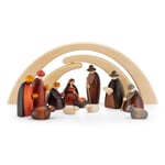 Kleine Kerststal Hand Gedraaid
