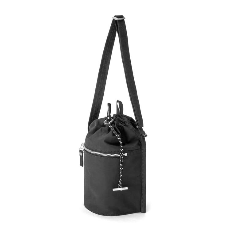 Tasche Mini Bucket, Schwarz