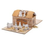 DIY Pop-Up Paper Nativity Scene