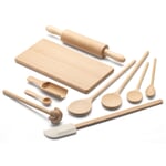 Houten bakset