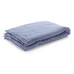 Duvet Cover Check Pattern Blue-White 135 x 200 cm