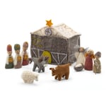 Kerststal Vilt
