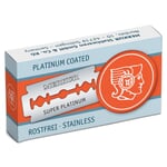 Razor Blades Stainless Steel Platinum