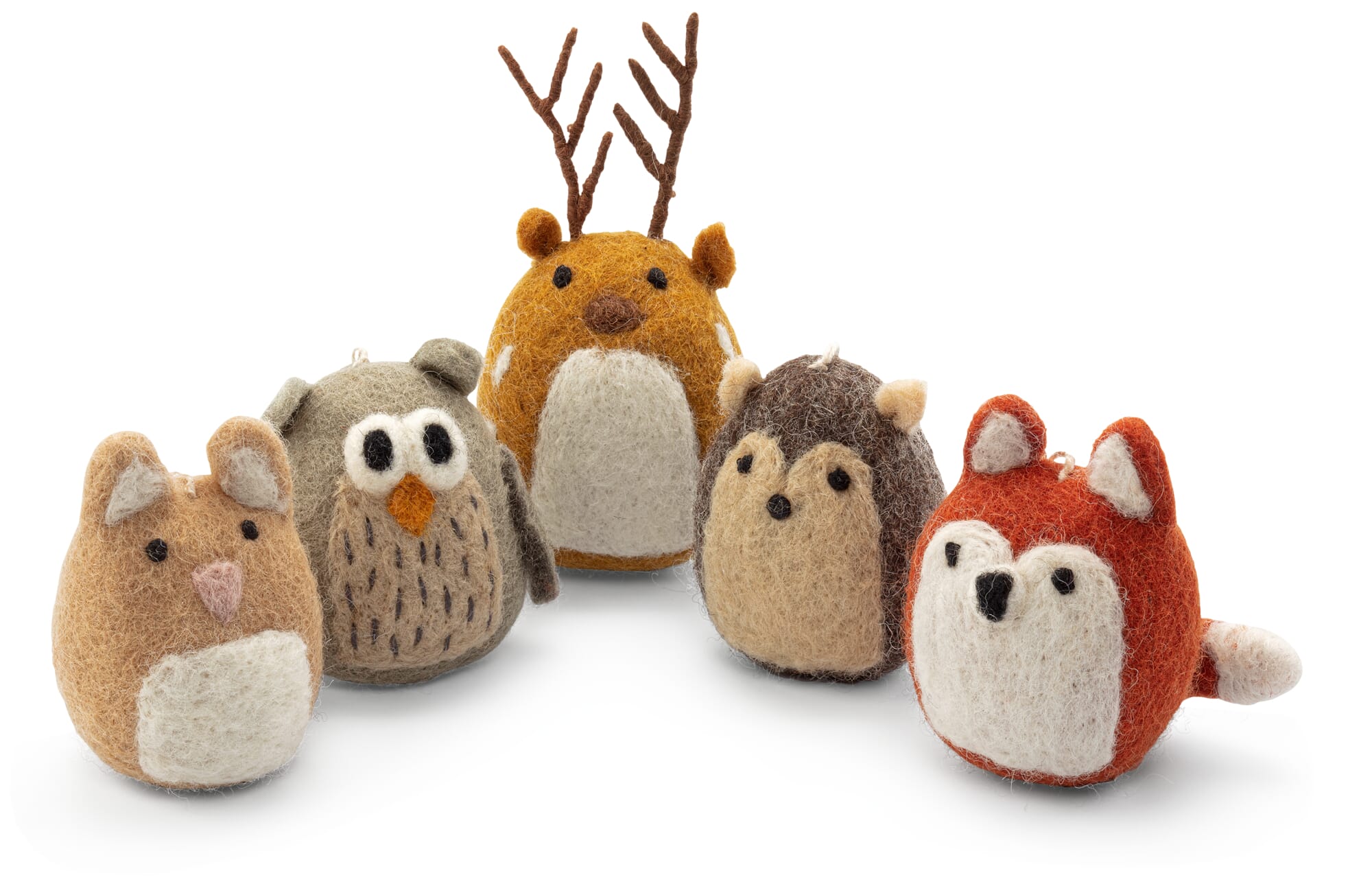 Soft Toys Forest Animals Made of Felt | Manufactum