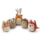 Soft Toys Forest Animals Made of Felt