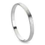 Fingerring satinbånd Sølv 52 (16,6 mm)