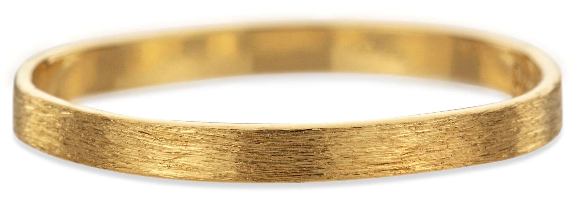 Fingerring Satin-Band, Gold, 52 (16,6 mm)