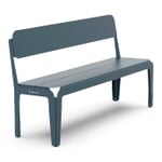 Bank Bended Bench 140 RAL 5008 Graublau