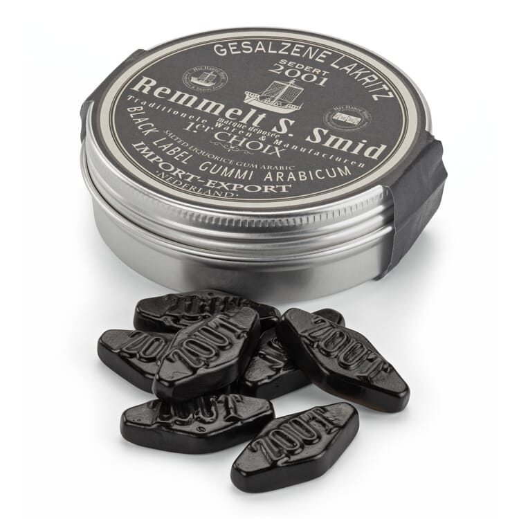 Pastilles de réglisse végétaliennes, boîte de 75 g