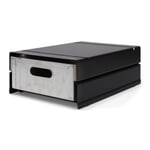 Container ATLAS for 1 Drawer RAL 7021 Black grey