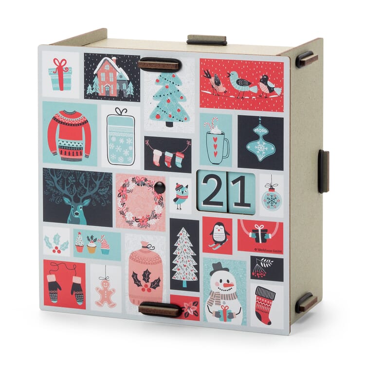 Boîte calendrier de l'avent Werkhaus