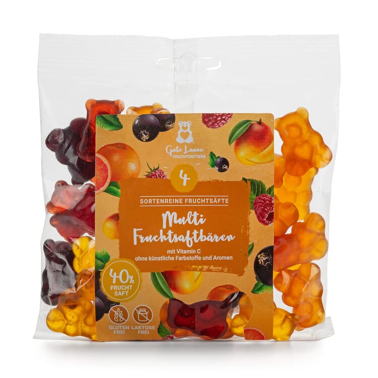 Juicebær med flere frugter