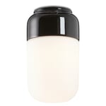 OHM 2 væg- og loftslampe Sort/mat glas