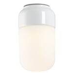 OHM 2 wall and ceiling light White/matt glass