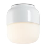 OHM 1 væg- og loftslampe Hvid/mat glas