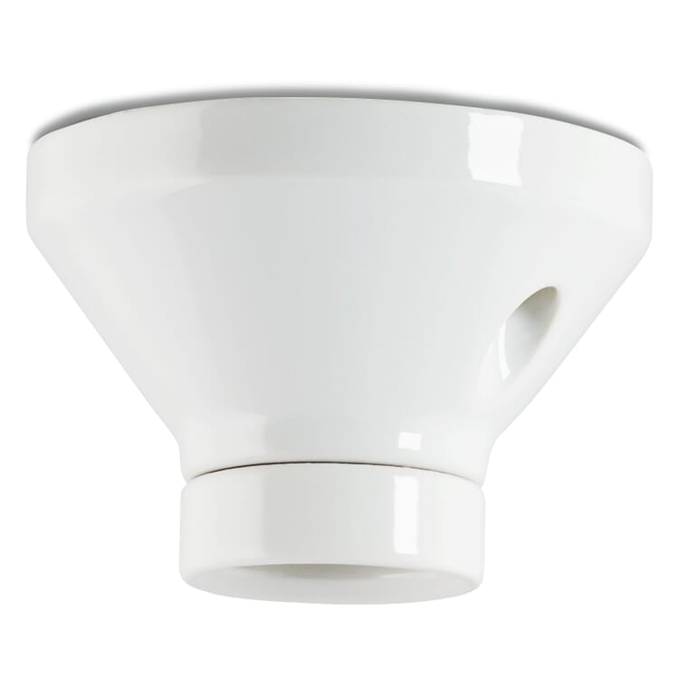 Wall and ceiling light D100, White