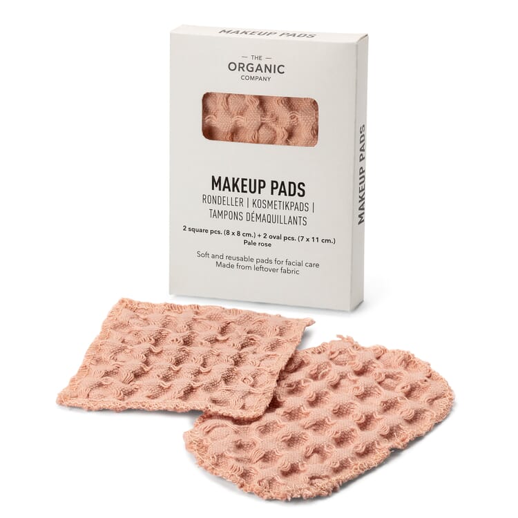 Make-up removal pads, Rose