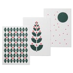 Set de cartes postales P98A Veille de Noël