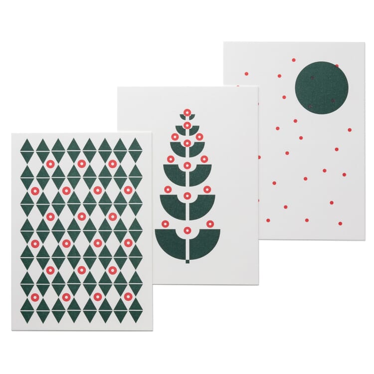 Set de cartes postales P98A, Veille de Noël