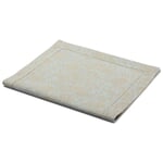 Jacquard-Woven Table Runner Made of Linen Blue