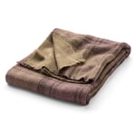 Tartan Blanket Made of Virgin Wool Green-Pink