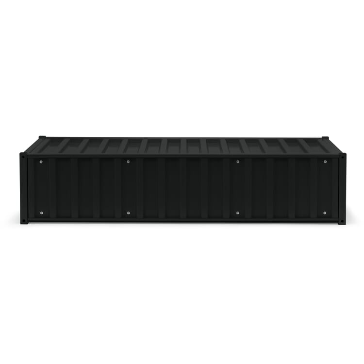 Container DS Flat, Black Grey RAL 7021