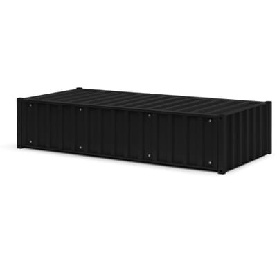 DS Manufactum Flat, | grey 7021 RAL Black Container