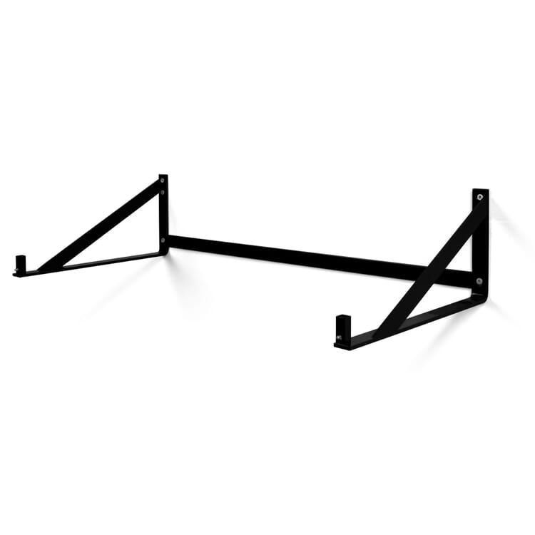 Soporte de pared para Container DS Flat, RAL 7021 Gris negruzco