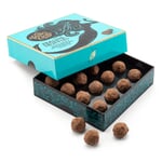 Mælkechokoladetrøfler med havsalt