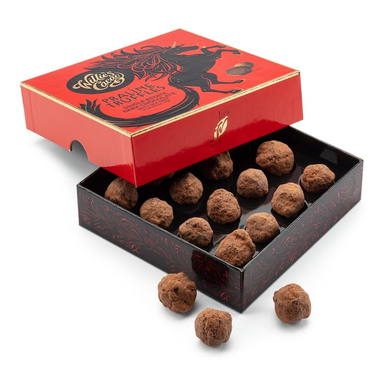 Truffes noires au sel marin