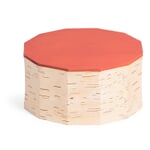 Almacenamiento lata Tuesa 10 cm Rojo