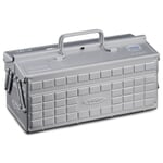 Folding Toolbox “Toyo” Silver-Coloured