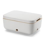 Onion Storage Container by Rehau Glazed in Matt White