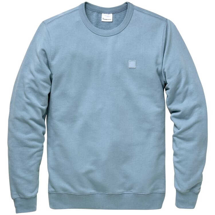 Heren sweatshirt, Medium blauw