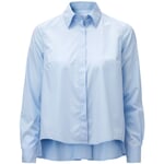 Women’s Cotton Blouse Light Blue