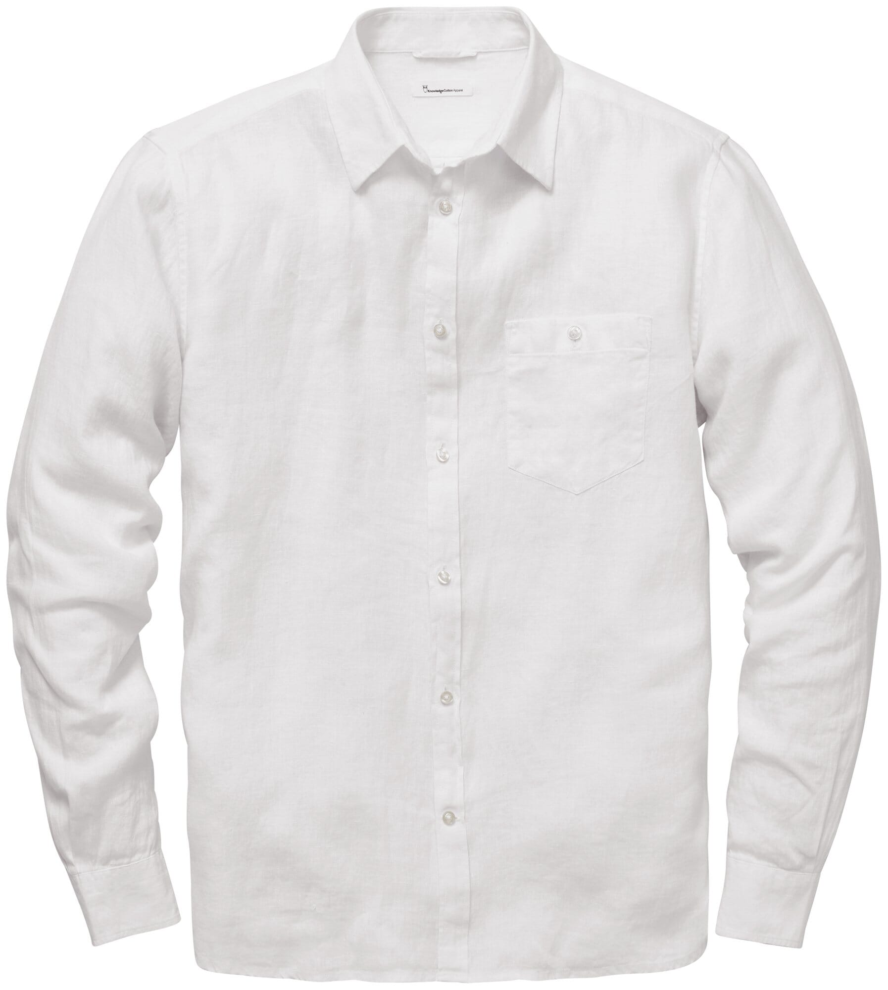 Kleding Herenkleding Overhemden & T-shirts Overhemden Wit traditioneel linnen Guayabera overhemd voor mannen 