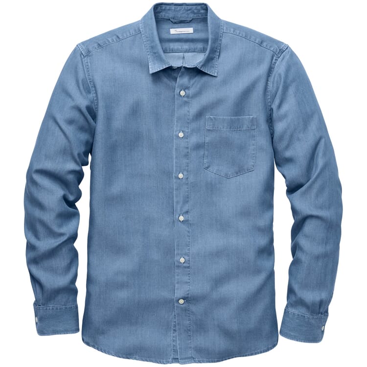 Skjorte til mænd TENCEL™, Medium blå